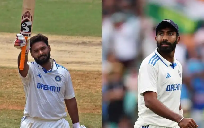 Official: Rishabh Pant Replaces Jasprit Bumrah As India's New Test Vice-Captain